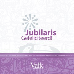 Greeting card Anniversary - Jubileum/Jubilaris Greeting card Anniversary - Jubileum/Jubilaris