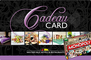 Vrije waarde Cadeaucard - Monopoly editie Vrije waarde Cadeaucard - Monopoly editie