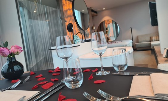 Romantic In-Room Dining Romantic In-Room Dining