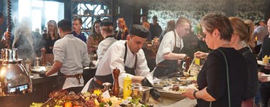Hotel Leeuwarden - Live cooking arrangement Hotel Leeuwarden - Live cooking arrangement
