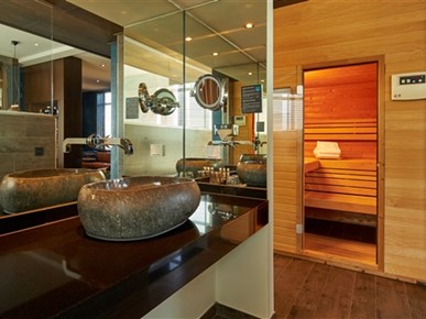 Superior suite met privé sauna