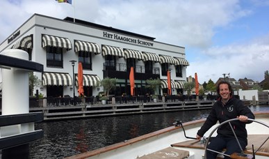 Water tourism in Leiden