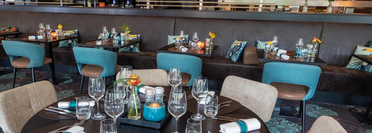 Enjoy a lovely meal in our restaurant!