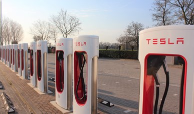 Tesla Supercharges