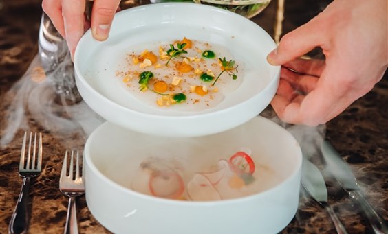 Tweeluikje van coquilles