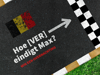 F1 Voorspel & Win: GP België 29 aug 2021