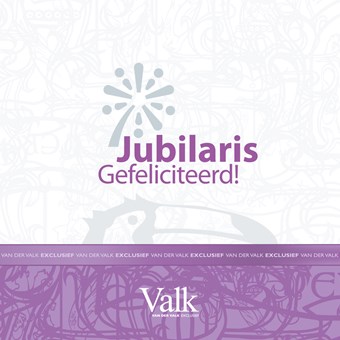Greeting card Anniversary - Jubileum/Jubilaris