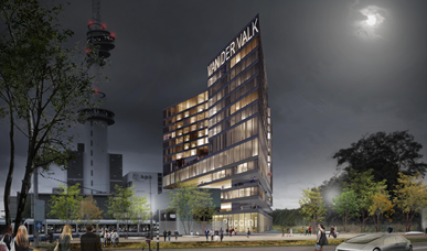Precisiewerk voor nieuw Valk hotel Amsterdam-Zuidas