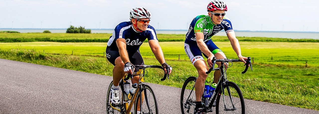 EROP UIT MET DE FIETS