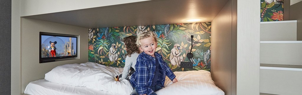 Kom samen met de kids overnachten