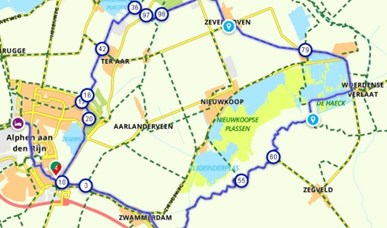 Groene hart richting de Meije (48,18 km)