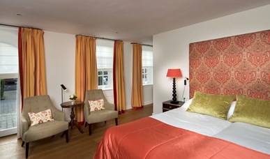 Pachthof kamer met terras